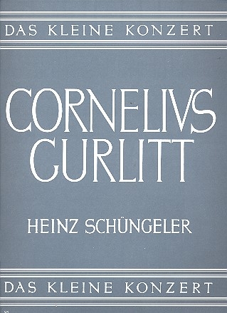 Das kleine Konzert Cornelius Gurlitt fr Klavier