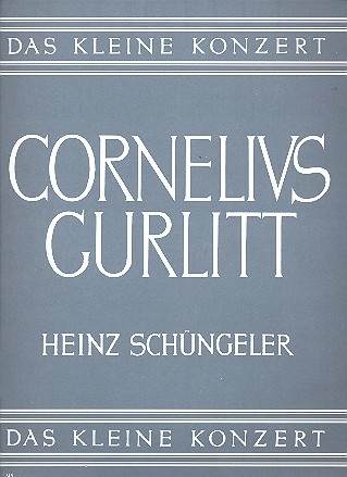 Das kleine Konzert: Cornelius Gurlitt fr Klavier