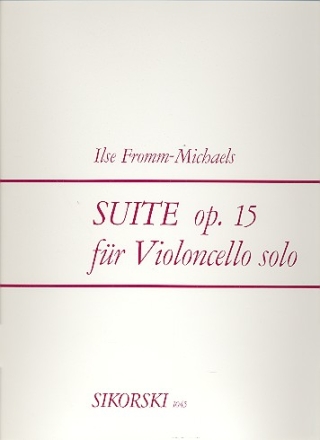 Suite op.15 fr Violoncello