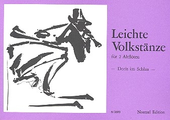 Leichte Volkstnze fr 2 Altblockflten Spielpartitur