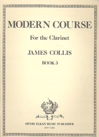 Modern Course vol.3  for Clarinet