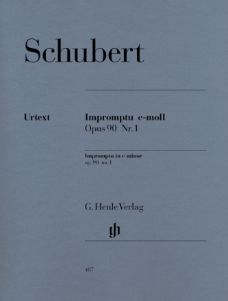 Impromptu c-Moll op.90,1 fr Klavier