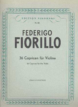 36 Capricen für Violine