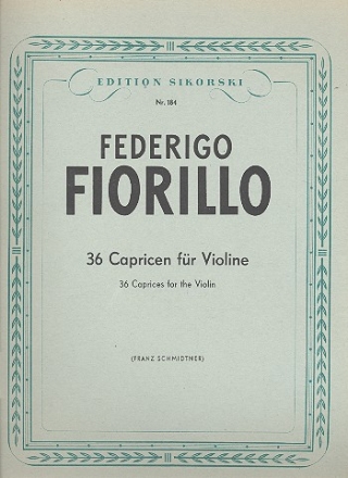 36 Capricen fr Violine