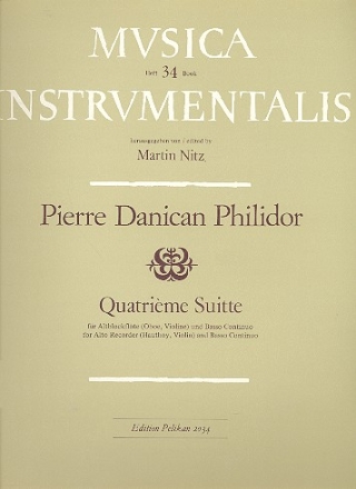 Suitte no.4 fr Altblockflte (Oboe, Violine) und Bc
