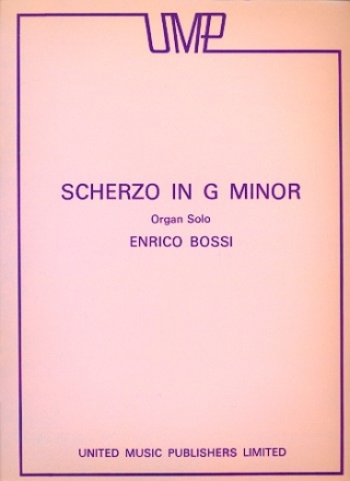 Scherzo g minor op.49,2 for organ