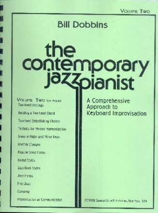 The contemporary Jazz Pianist vol.2: A comprehensive approach to keyboard improvisation