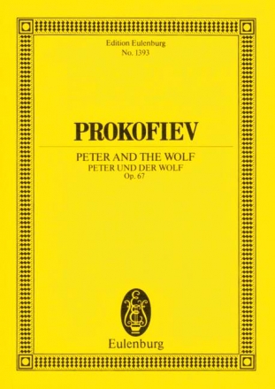 Peter und der Wolf op.67 fr Orchester Studienpartitur