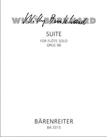 Suite op.98 fr Flte solo