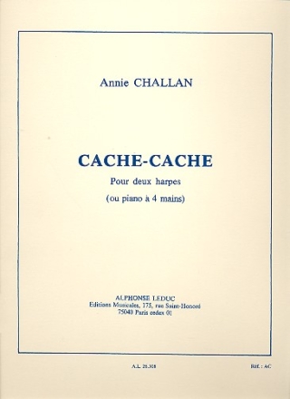 Chache-Cache pour deux harpes ou piano a 4 mains