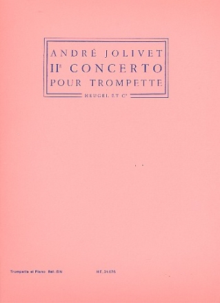 Concerto no.2 pour trompette et orchestre pour trompette et piano