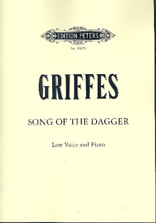 Song of the Dagger Fpr low voice and piano (en)
