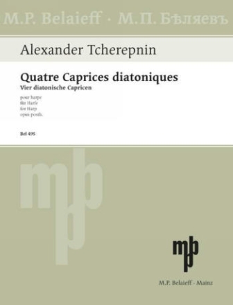 4 Caprices diatoniques oppost. fr Harfe