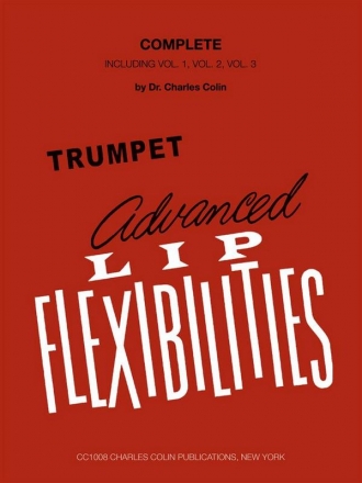 Advanced Lip Flexibilities (includes vols. 1, 2 and 3) for trumpet