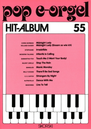 POP E-ORGEL HIT-ALBUM BAND 55