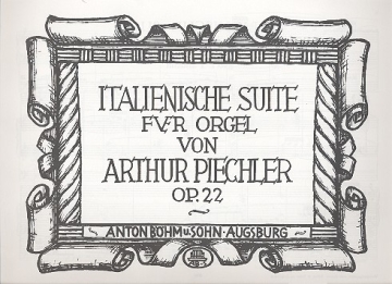 Italienische Suite op.22  fr Orgel