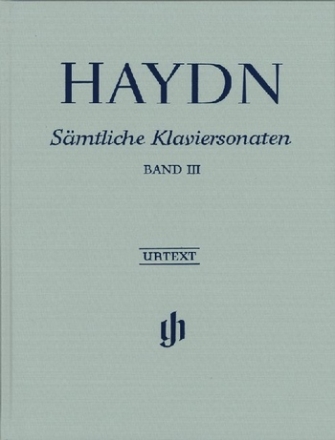 Smtliche Sonaten Band 3 fr Klavier (gebunden)