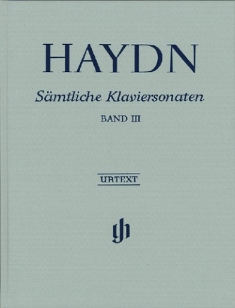 Smtliche Sonaten Band 3 fr Klavier (gebunden)