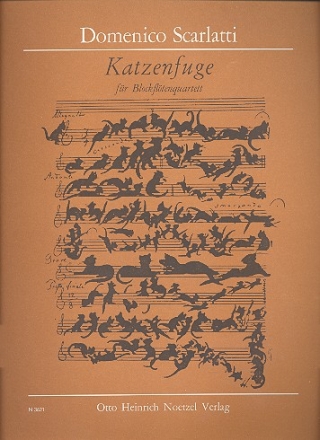 Katzenfuge  fr 4 Blockflten (SATB)