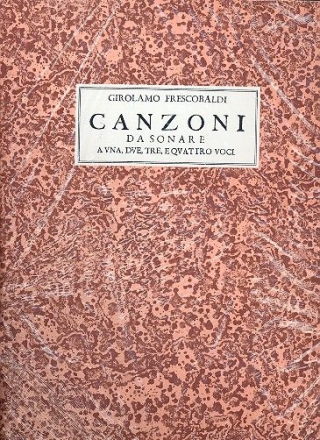 Canzoni per sonar Roma 1628 e Venezia 1634 Strumentalismo italiano no.42