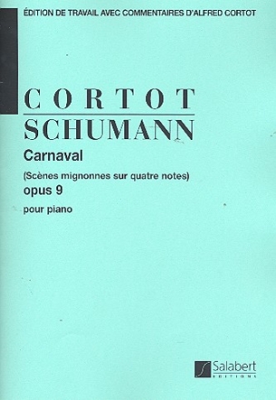 Carnaval op.9 pour piano