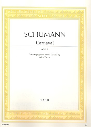 Carnaval op. 9 fr Klavier