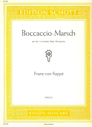 Boccaccio-Marsch fr Klavier
