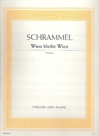 Wien bleibt Wien fr Violine und Klavier