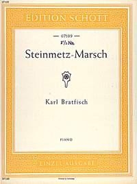 Steinmetz-Marsch II, 197 fr Klavier