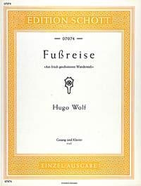 Fureise fr tiefe Singstimme und Klavier