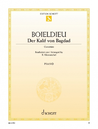 Der Kalif von Bagdad fr Klavier