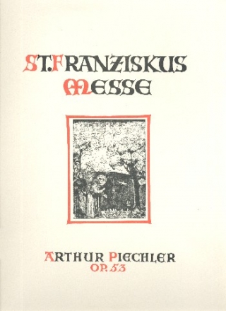 St. Franziskus-Messe op.53 fr gem Chor und Orgel Partitur (la)