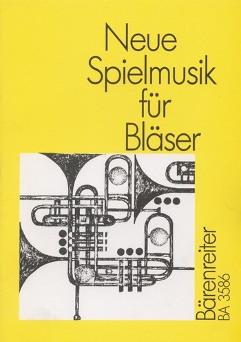 Neue Spielmusik fr Blser Partitur