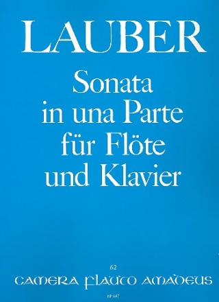 Sonata in una parte op.50 fr Flte und Klavier