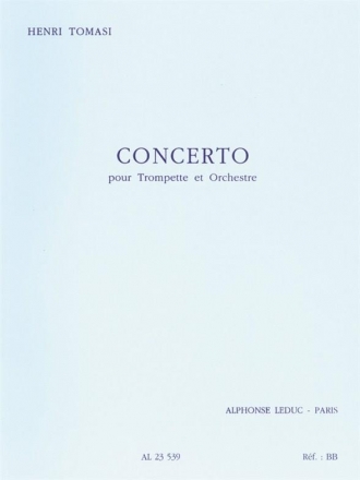 Concerto pour trompette et orchestre partition miniature