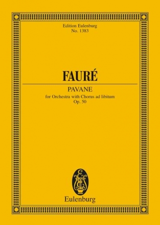 Pavane op.50 fr Orchester (Chor ad lib) Studienpartitur