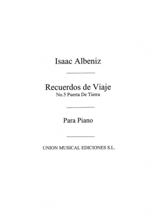 Puerta de tierra op.71,5 para piano