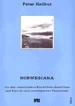 Norwegiana fr 3 Blockflten (Flten) und Klavier