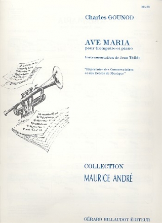 Ave Maria pour trompette et piano ou orgue