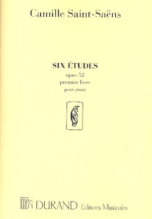 6 tudes op.52 vol.1  pour piano