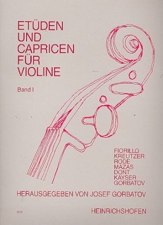 Etden und Capricen Band 1 fr Violine