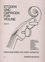 Etden und Capricen Band 2 fr Violine