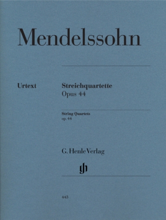 Streichquartette op.44  Stimmen