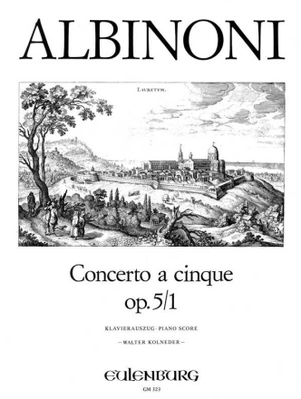 Concerto B-Dur a 5 op.5,1 fr Violine und Streicher fr Violine und Klavier