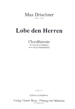 Choralfantasie ber Lobe den Herren fr Orgel (manualiter)