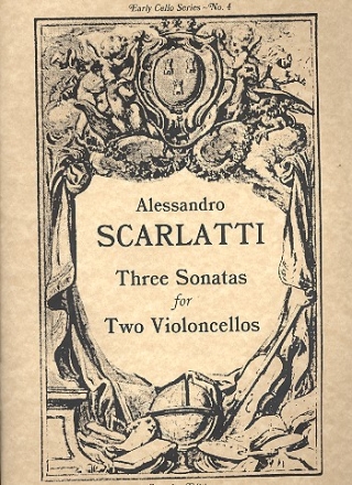 3 Sonatas for 2 violoncellos 2 scores
