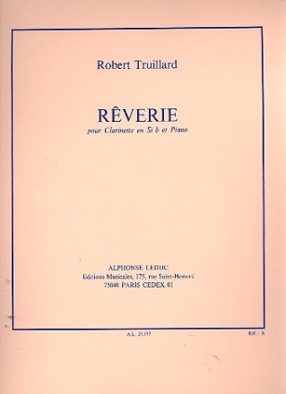 Reverie pour clarinette et piano