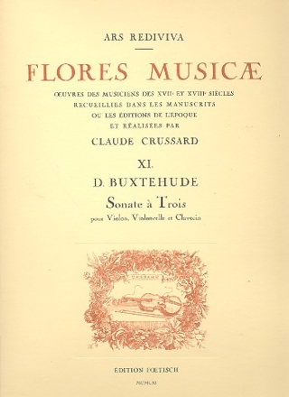 Sonate en trio r mineur pour violon, violoncelle et bc partition et parties