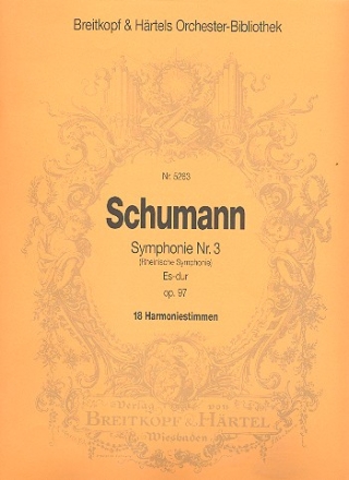 Sinfonie Es-Dur Nr.3 op.97 fr Orchester Harmonie