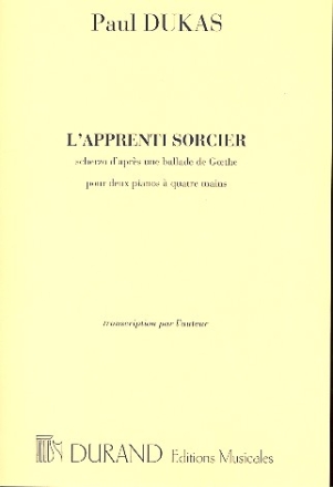 L'apprenti sorcier pour 2 pianos